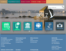 Tablet Screenshot of mairie-belz.fr